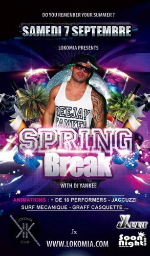 SpringBreak Party avec Dj Yankee