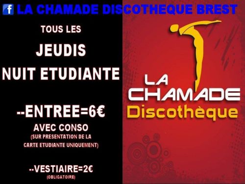 LA CHAMADE DISCOTHÈQUE – LES NUITS ETUDIANTES