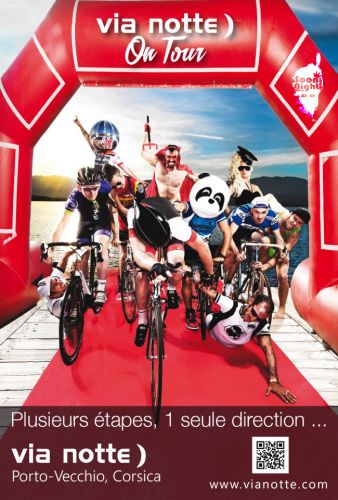 Le Grand Départ c’est pour le samedi 1er Juin 2013  pour Via Notte On Tour
