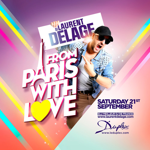 FROM PARIS WITH LOVE by DJ LAURENT DELAGE