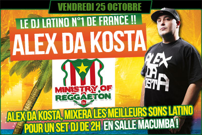 MINISTRY OF REGGAETON by ALEX DA KOSTA