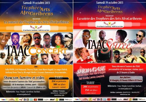 TAAC CONCERT + SOIREE de la Cérémonie des Trophées des Arts Afrocaribéens