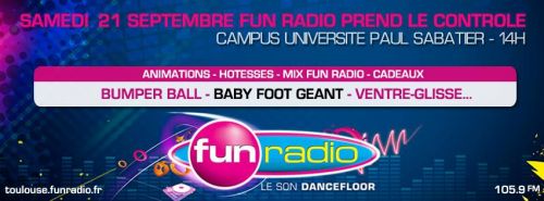 Fun Radio Prend le controle de Paul Sabatier