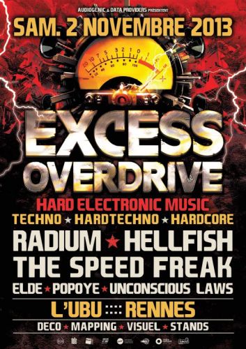 EXCESS OVERDRIVE | L’UBU – RENNES