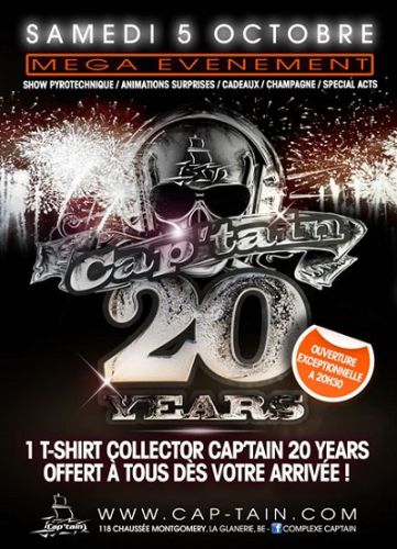 CAP’TAIN 20 YEARS