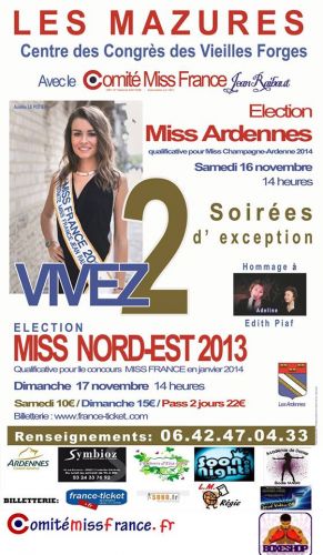 election miss Ardennes et miss nord est