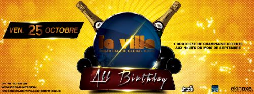 ALL BIRTHDAY OCTOBRE