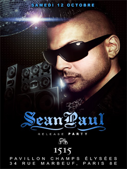 Sean Paul Au 1515 Pavillon Champs Elysees