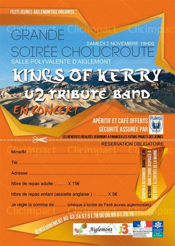 Grande soirée choucroute et concert