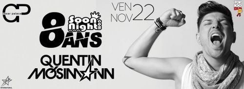 8 ans DE  SOONNIGHT RHONE ALPES SPECIALE GUEST  QUENTIN MOSIMANN : photocall