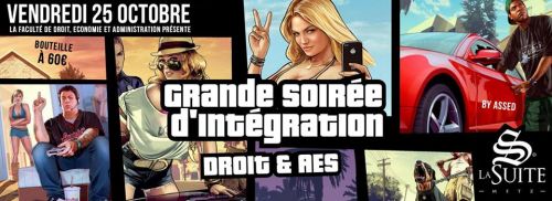 Soirée Intégration Droit & AES 2013
