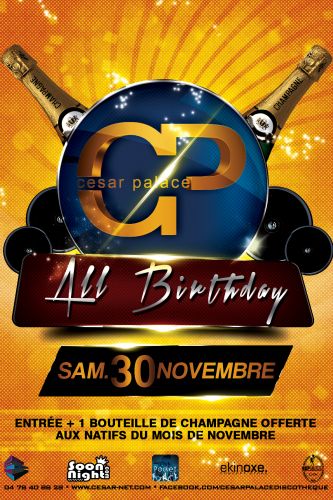 ALL BIRTHDAY NOVEMBRE