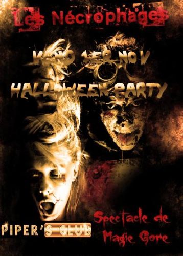 Soirée Halloween et Show Nécrophages