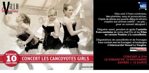 Concert Les Cancoyotes Girls