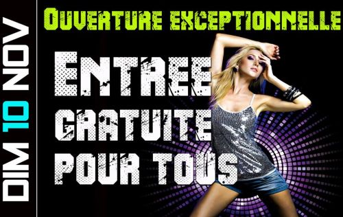 ENTREE GRATUITE POUR TOUS