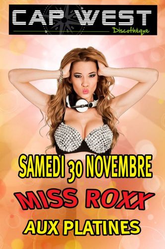 MISS ROXX AUX PLATINES