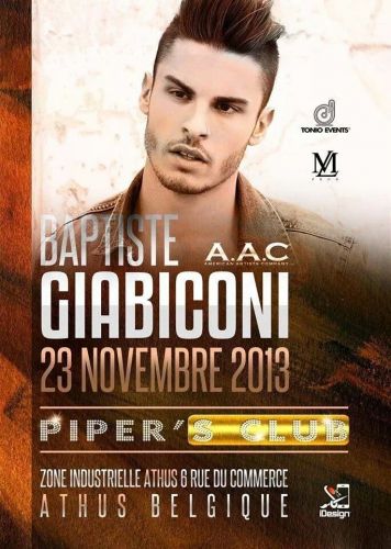 BAPTISTE GIABICONI @PIPERS CLUB