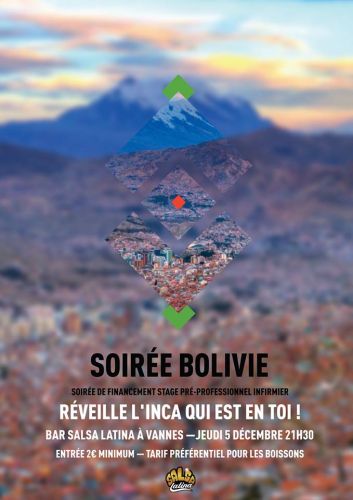 Soirée Bolivie – Blouse blanche & Sac à dos