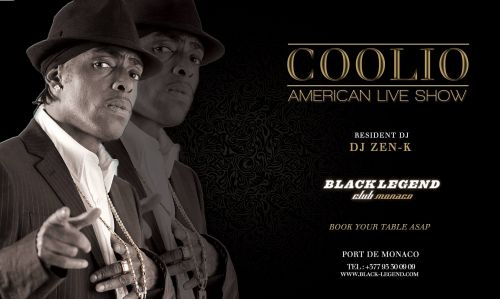 COOLIO @ BLACK LEGEND