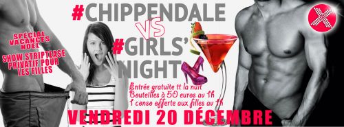 CHIPPENDALE VS GIRLS’ NIGHT