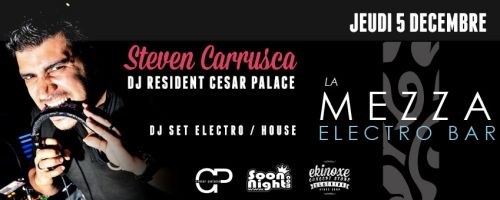 STEVEN CARRUSCA ★ – DJ RESIDENT CESAR PALACE –