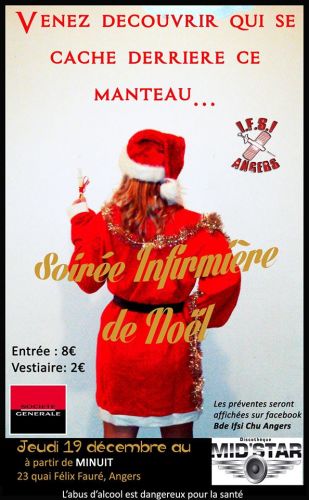 Soirée infirmière de noël