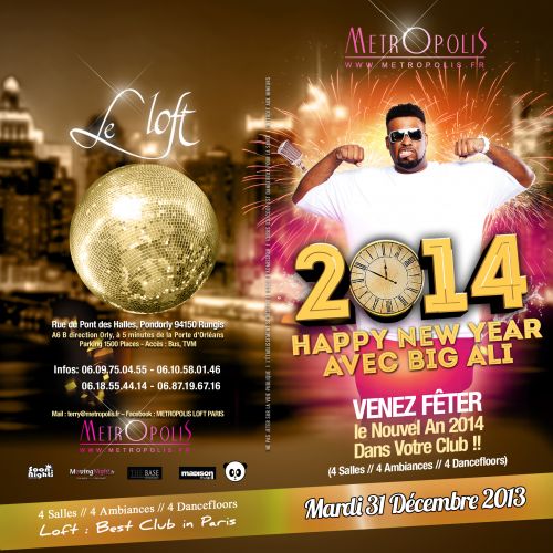 HAPPY NEW YEAR 2014 + BIG ALI at LOFT