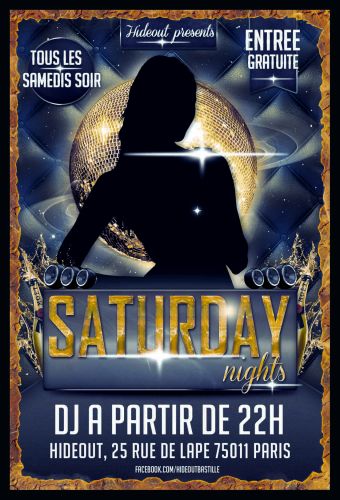 Saturday nights at Hideout Bastille