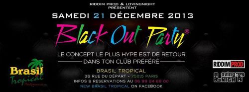 black out party