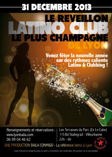 Le réveillon Latino Club de Lyon