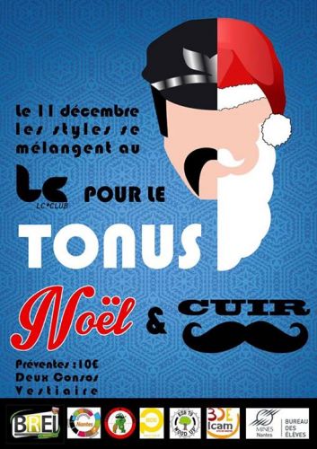 Tonus BREI Nantes – Noël & Cuir Moustache !