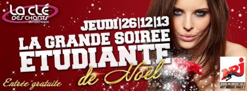 La grande soirée étudiante de noel