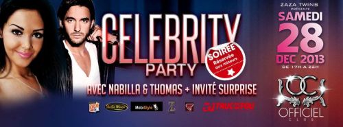 celibrity party avec nabilla et thomas