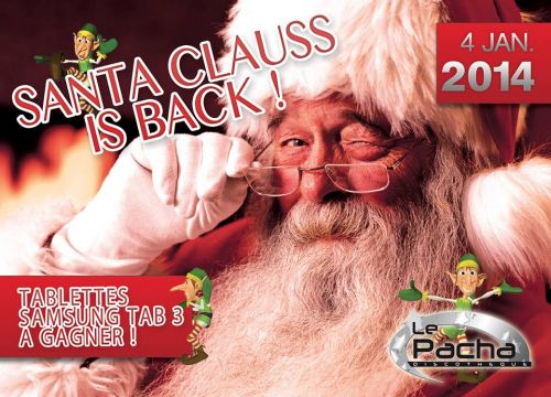 SANTA CLAUSS IS BACK ! @ PACHA Stand –  » Shooting Photos « 