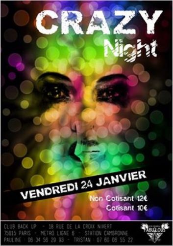 CRAZY NIGHT – PARIS DESCARTES