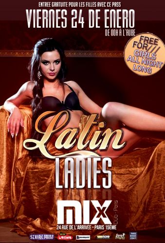 Latin Ladies – Entrée gratuite @Mix Club