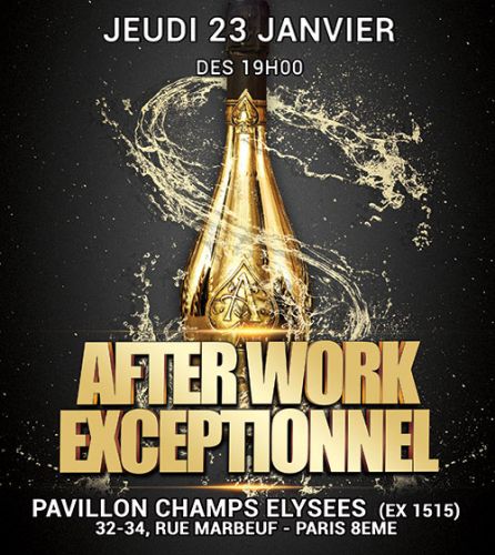 AFTER WORK EXCEPTIONNEL (PAVILLON CHAMPS ELYSEES)