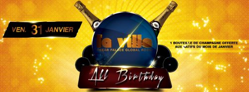 ALL BIRTHDAY JANVIER
