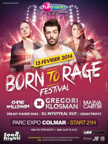 BORN TO RAGE FESTIVAL [Partie 1]