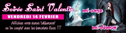 Soirée Saint Valentin – MI-Ange – Mi-Démon
