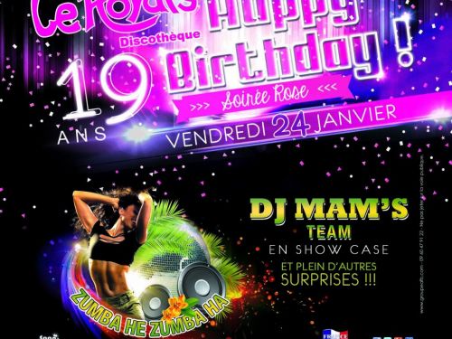 Anniversaire du Royal’s 19ans — DJ Mam’s Team en Show Case