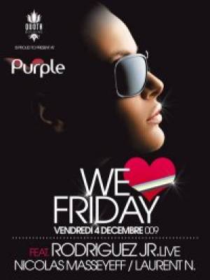 WE LOVE FRIDAY :: avec RODRIGUEZ JR. LIVE