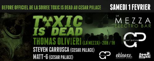 BEFORE TOXIC IS DEAD CESAR PALACE
