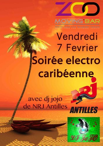 Soirée Electro Caribéenne avec DJ Jojo