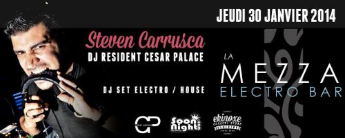 Steven Carrusca – DJ résident César Palace