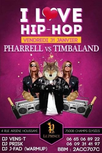 I LOVE HIP HOP SPÉCIAL PHARELL VS TIMBALAND