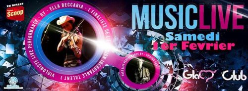 Music Live – Violon & Sax ( Ella Beccaria & Tristan Sax )