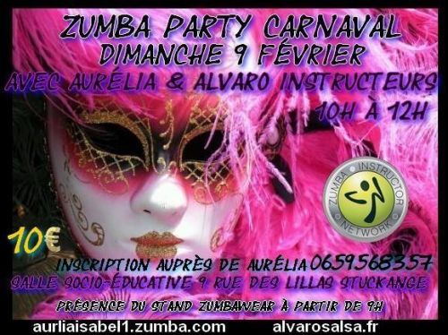 zumba party carnaval