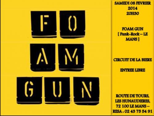 foam gun et mysmatic en Live