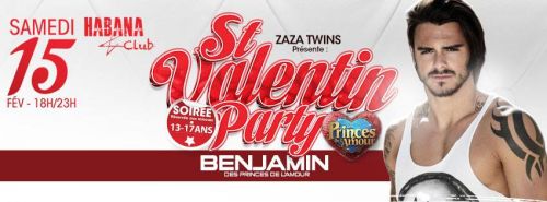 ST VALENTIN PARTY avec Benjamin des princes de l’amour ET Anthony de la belle et ses princes 3